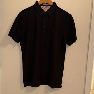 Burberry Black Polo Shirt
